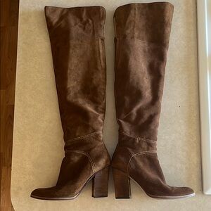 Dolce Vita Over the Knee Brown Boots